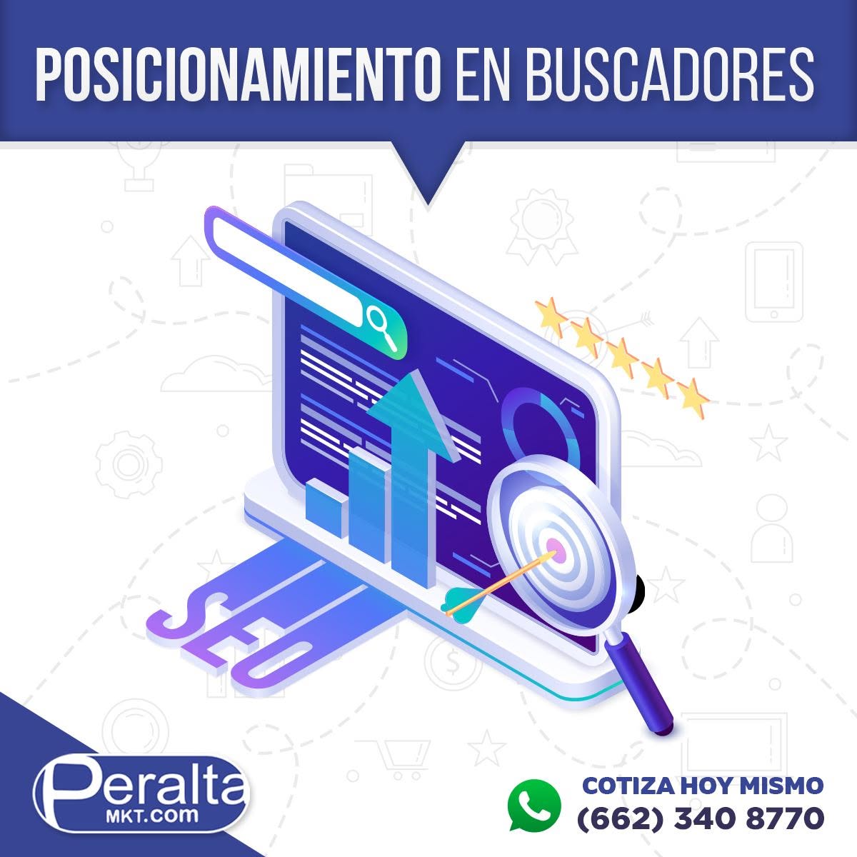 Posicionamiento en buscadores de Peralta MKT