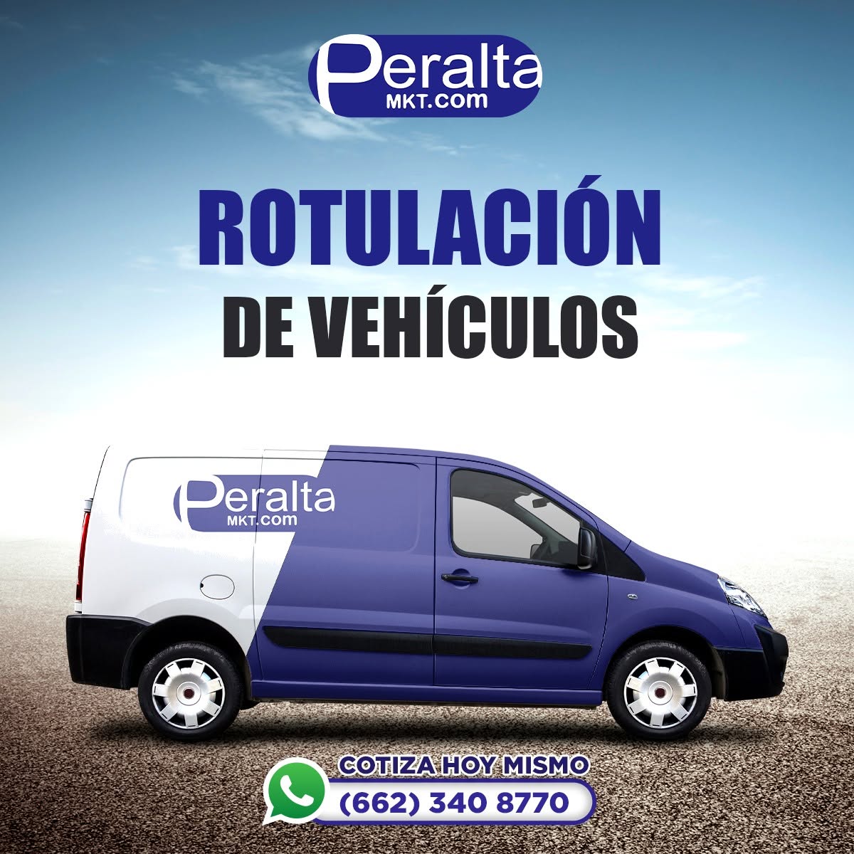 Rotulación de vehículos de Peralta MKT
